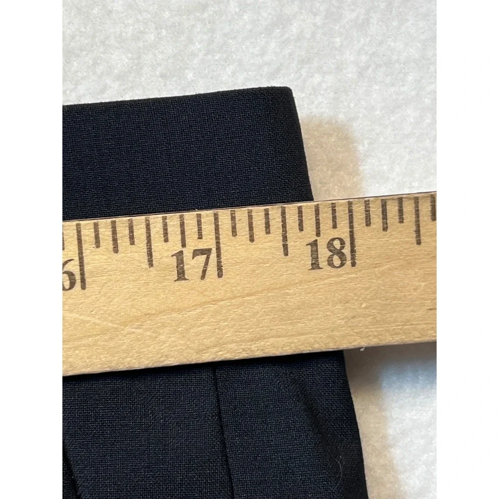 Express Extra Slim Stretch‎ Wrinkle Resistant Dress Pants 32x30 Black Wool Blend